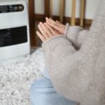 寒い 冬 ヒーター